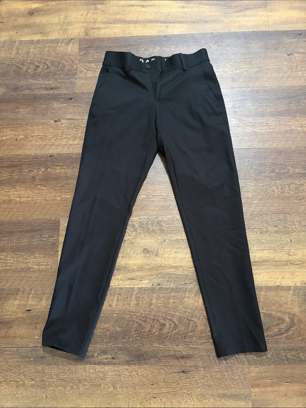 Haggar Men's Black Dress Pants - Slim Fit